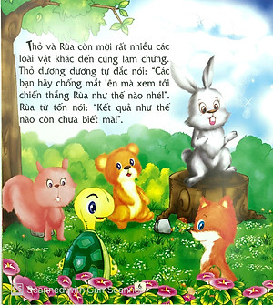 Truyện Cổ Tích Thế Giới Hay Nhất - Thỏ Và Rùa Chạy Thi (Tái Bản 2019)