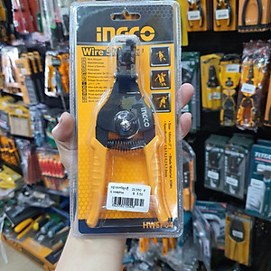 Kềm tuốt dây điện mỏ quạ 180mm/7'' Ingco HWSP04
