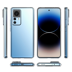 Ốp lưng silicon dẻo cho Xiaomi Mi 12T 5G / 12T Pro 5G hiệu Ultra Thin trong suốt mỏng 0.6mm độ trong tuyệt đối chống trầy xước - Hàng nhập khẩu