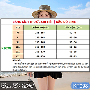 Bộ bơi một mảnh nữ dáng váy lưng trần quyến rũ, chất thun bơi lạnh Lycra dày dặn mịn đẹp, áo tắm liền thân gợi cảm dễ mặc | KT098