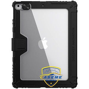 Bao da dành cho iPad Gen 9 10.2 inch 2021 có nắp bảo vệ camera Nillkin Bumper Leather - Hàng chính hãng