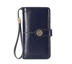 Ví Da Bò Cầm Tay Dáng Dài Thời Trang cao cấp Cho Nữ phong cách mới