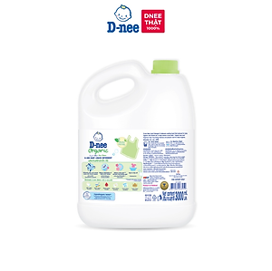 Nước Giặt Quần Áo Cho Bé D-nee - Chai 3000ml (Xanh lá)