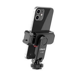 Ulanzi ST-06S - Kẹp Điện Thoại Xoay 360°, Hỗ Trợ 2 Ngàm Mở Rộng Gắn Phụ Kiện Micro, Đèn Led - Hàng Chính Hãng