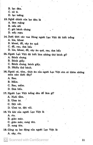Sách 599 Câu Hỏi Trắc Nghiệm Lịch Sử - Địa Lí Lớp 4