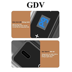 [Tặng củ sạc + cáp sạc] Máy Massage Toàn Thân Cầm Tay 16 Đầu, Máy Mát Xa Đấm Lưng 16 Đầu GDV JBD-086 - Hàng Chính Hãng