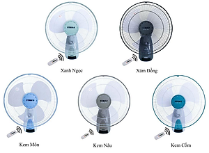 Quạt Treo Tường Senko Có Remote TR1628 - Giao Màu Ngẫu Nhiên - Hàng Chính Hãng