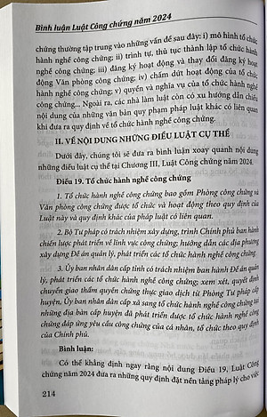 Bình Luận Luật Công Chứng Năm 2024
