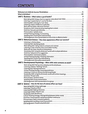 Q: Skills For Success: Level 4: Listening And Speaking Student Book With iQ Online Practice - 3rd Edition