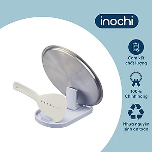 Khay gác dụng cụ nhà bếp thìa nắp vung chảo nhựa cao cấp Inochi Yoko - Chính hãng (Tặng kèm hình dán sticker)
