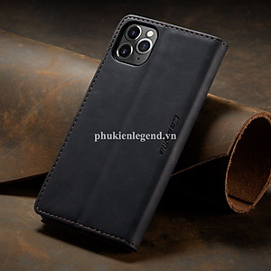 Bao da dạng ví hiệu Caseme dành cho iPhone 11 Pro Max , iPhone 11 , iPhone 11 Pro  chống sốc chống va đập, kèm ngăn đựng thẻ đựng tiền tiện lợi - Hàng chính hãng