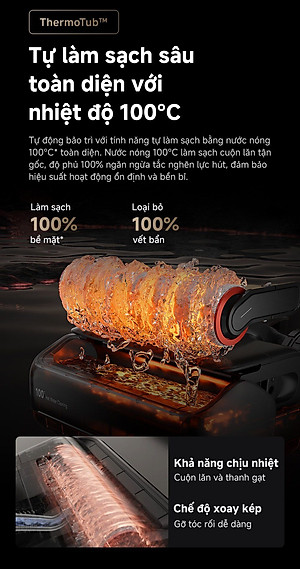 Máy Hút Bụi Lau Sàn Khô & Ướt Dreame H15 Pro Heat 85 Độ C - Hàng Chính Hãng