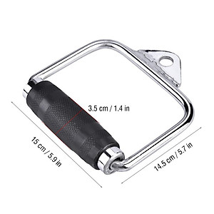 Tay Cầm Xô Đơn Kéo Cáp Tập Lưng Xô Tại Phòng GYM (1 Chiếc)