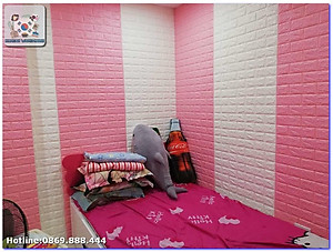 Combo 10 tấm xốp dán tường giả gạch
