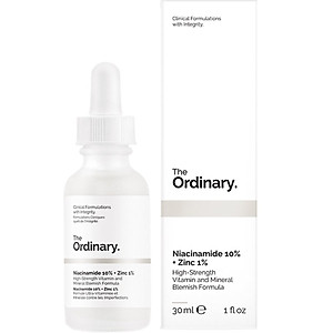 Tinh Chất Hỗ Trợ Giảm Mụn & Giảm Thâm The Ordinary Niacinamide 10% + Zinc 1% 30ml