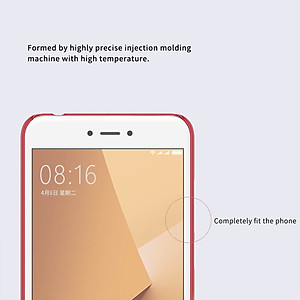 Ốp Lưng Sần chống sốc cho Xiaomi Redmi Note 5A hiệu Nillkin Super Frosted Shield (Đính kèm giá đỡ hoặc miếng dán từ tính) - Hàng Chính Hãng