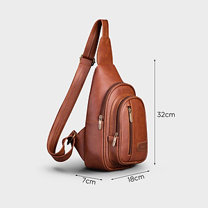 Balo Trita ( Thời trang nam đi chơi - Balo da RBAC01 )