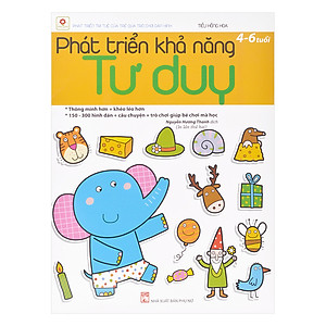 Combo Phát Triển Khả Năng Trí Tuệ Của Trẻ Qua Trò Chơi Dán Hình (Dành Cho Trẻ 4-6 Tuổi) - Trọn Bộ 4 Cuốn