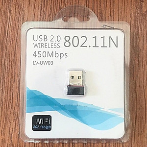 USB WIFI KHÔNG ANTEN Chuẩn WiFi 802.11n (tên mới WiFi 4)