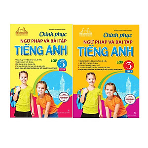 Combo chinh phục ngữ pháp tiếng anh 3 (2 tập)