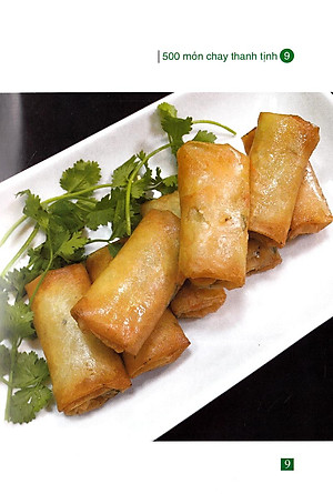 Sách 500 Món Chay Thanh Tịnh - Tập 9