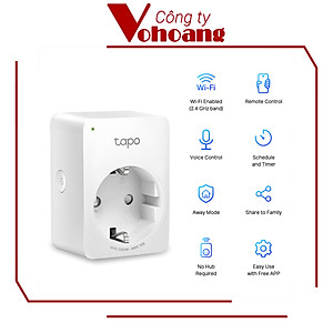  Ổ Cắm Wifi Thông Minh TP-Link Tapo P100 - Hàng Chính Hãng 