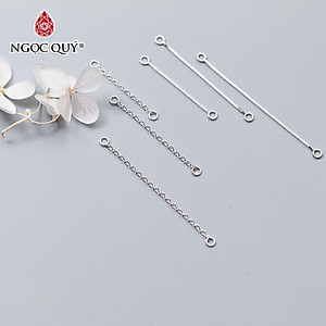 Charm bạc dây xích trang trí - Ngọc Quý Gemstones