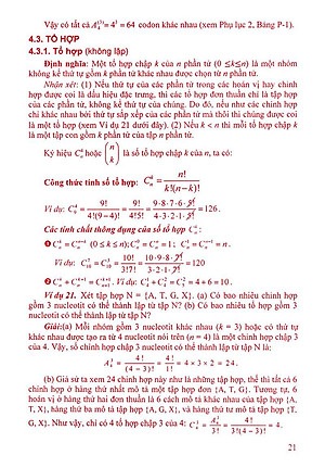 Sách Ứng Dụng Tổ Hợp Và Xác Xuất Trong Giải Bài Tập Di Truyền