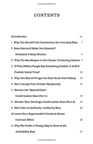 Sách The Art Of Thinking Clearly