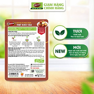 Combo 3 gói Xốt Gia Vị Hoàn Chỉnh - Thịt Kho Tàu 80g