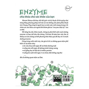 Sách Nhân tố Enzyme - Phương Thức Sống Lành Mạnh