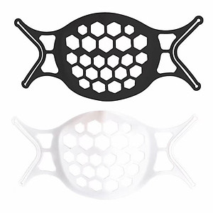 Đệm lưới nâng khẩu trang Khung đỡ khẩu trang 3d silicon silicagel thoáng khí giúp dễ thở không dính son