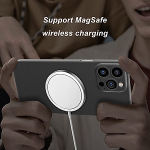 Ốp lưng chống sốc siêu mỏng 0.3mm cho iPhone 13 Pro hiệu Memumi mặt lưng nhám mềm mịn - hàng nhập khẩu