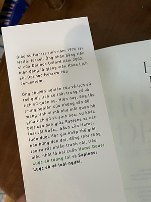 Sách - Homo Deus: Lược sử tương lai (TB 2023) (Nhã Nam HCM)