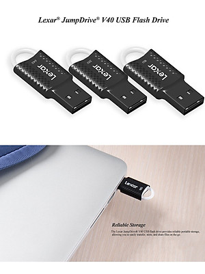 USB Lexar JumpDrive V40 Flash 2.0 64GB - Hàng Chính Hãng