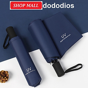 Ô Dù Che Mưa Nắng, Ô Chống Tia UV, Dù 8 Nan Cầm Tay Gấp Gọn Tiện Lợi - Hàng chính hãng dododios