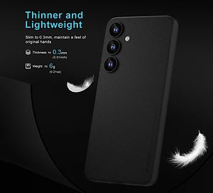 Ốp lưng lụa cho SamSung Galaxy S25 Ultra | S25 Plus | S25 | S24 Ultra 5G | S24 Plus | S24 chính hãng Memumi siêu mỏng, chống vân tay, bảo vệ camera sau - Hàng chính hãng