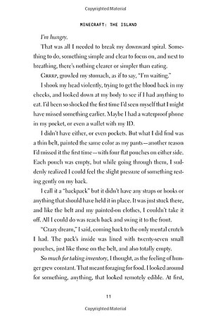 Sách Minecraft : The Island (An Official Minecraft Novel)