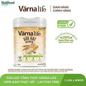 Thực phẩm bổ sung sữa hạt công thức Varna Life