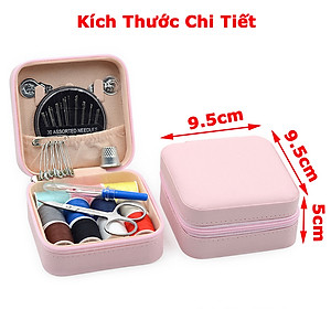 Bộ May Vá Quần Áo Đa Năng Cho Gia Đình KUNBE Kèm Hộp Đựng Kim Chỉ