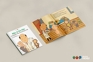 Truyện Ehon bé 3-4-5 tuổi - Bác sĩ Anton: Cùng giúp nhau khi khó khăn nhé