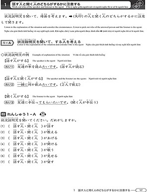 Sách Luyện Thi Năng Lực Tiếng Nhật N4 - Nghe Hiểu