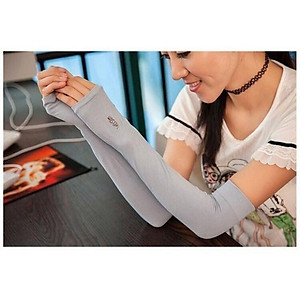 COMBO 10 Găng tay chống nắng xỏ ngón Hàng Quốc ( giao màu ngẫu nhiên)