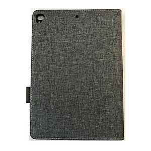 Bao da cho iPad Air 1 / Air 2 / Pro 9.7 / 9.7 New 2017 / 9.7 New 2018 hiệu Kaku Leather Canvas Silicone chống sốc - Hàng nhập khẩu