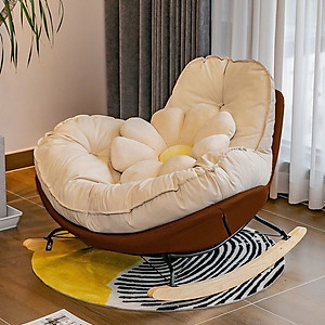Ghế đu nằm ngủ, đọc sách đơn phong cách châu Âu Juno Sofa dành cho bán công, phòng khách, phòng ngủ thoải mái