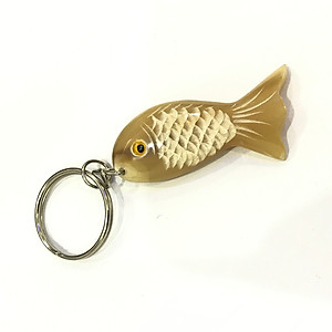 Combo 3 móc khóa sừng phong thủy quà tặng đẹp - độc đáo (OTH018) Tỉa khắc tỉ mỉ