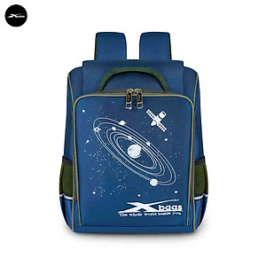 Balo Tiểu Học Xbags Universe XB 3104 - Cặp Sách Chống Gù Siêu Nhẹ Cho Bé Trai, Thiết Kế Công Thái Học Bảo Vệ Cột Sống, Vải Bền Đẹp