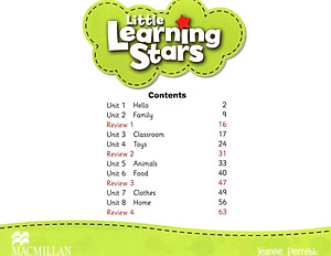 Little Learning Stars Pupil's and Activity Book Combined