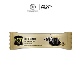 Trung Nguyên Legend - Cà phê sữa hòa tan G7 Gold Motherland - Hộp 14 gói x 18gr