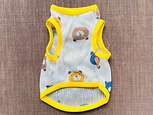 ÁO THUN BA LỖ THÔNG HƠI SIÊU CUTE TỪ 1-7KG DÀNH CHO THÚ CƯNG CHÓ MÈO